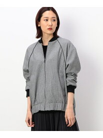 【SALE／20%OFF】[ TALLサイズ ] 2WAYストレッチシアバター千鳥 スタジャン COMME CA TALL コムサ ジャケット・アウター ブルゾン・ジャンパー【RBA_E】【送料無料】[Rakuten Fashion]