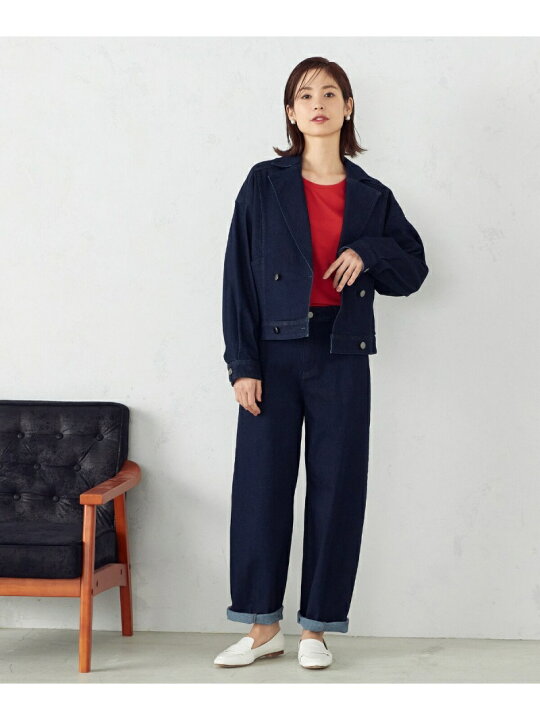楽天市場】【SALE／80%OFF】デニムテーラードブルゾン COMME CA ISM 