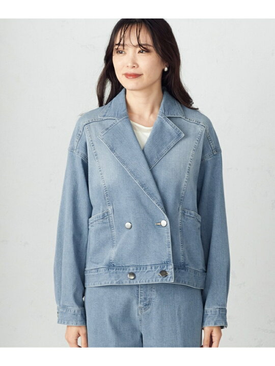 楽天市場】【SALE／80%OFF】デニムテーラードブルゾン COMME CA ISM 