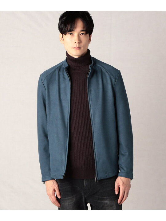 楽天市場】【COMME CA MEN】スエードジャージーブルゾン COMME CA MEN 