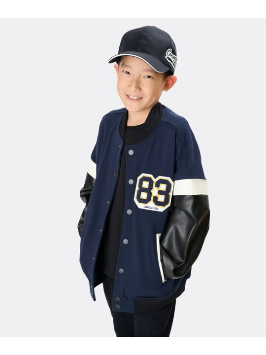 楽天市場】【SALE／30%OFF】裏毛 スタジアムジャンパー COMME CA FILLE  