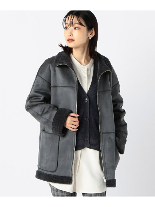 楽天市場】【SALE／60%OFF】フェイクスエードムートン COMME CA ISM 