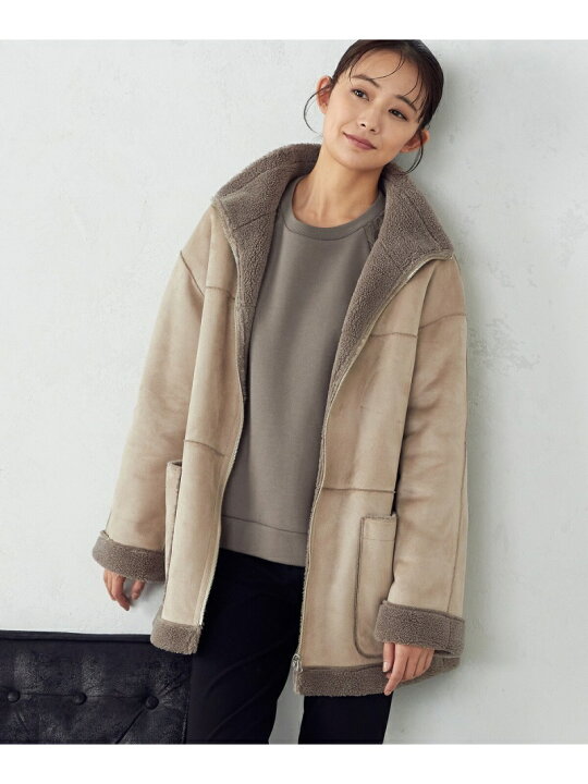 楽天市場】【SALE／90%OFF】フェイクスエードムートン COMME CA ISM 