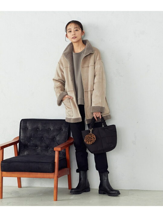 楽天市場】【SALE／90%OFF】フェイクスエードムートン COMME CA ISM 