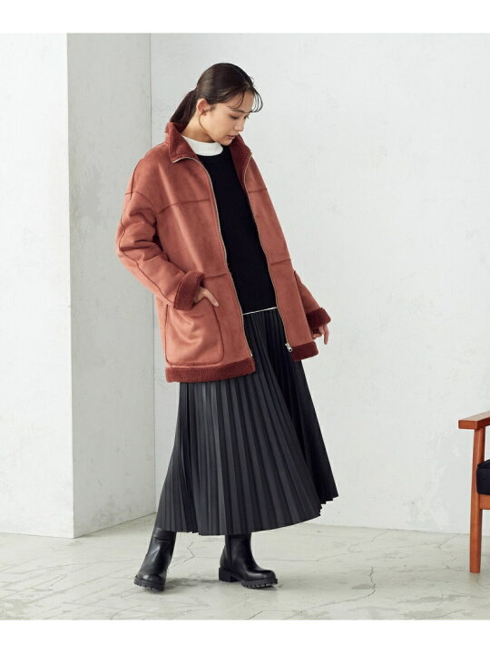 楽天市場】【SALE／90%OFF】フェイクスエードムートン COMME CA ISM 