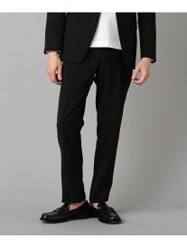 【セットアップ対応】尾州産 ポリエステルストレッチ ドビー スラックス COMME CA MEN コムサメン スーツ・フォーマル スーツパンツ ネイビー ブラック【送料無料】[Rakuten Fashion]