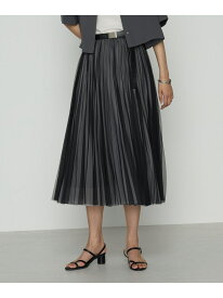 [ Sサイズ ] 【セットアップ対応】ソフトチュール*オーガンジートリコット広幅 スカート COMME CA S-SIZE コムサ スカート ロング・マキシスカート ブルー ネイビー【送料無料】[Rakuten Fashion]