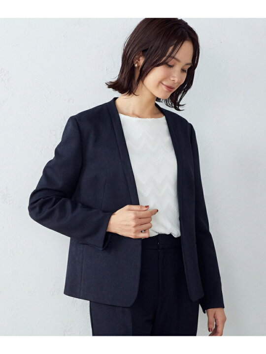 楽天市場】【SALE／46%OFF】【セットアップ対応】 ノーカラー  