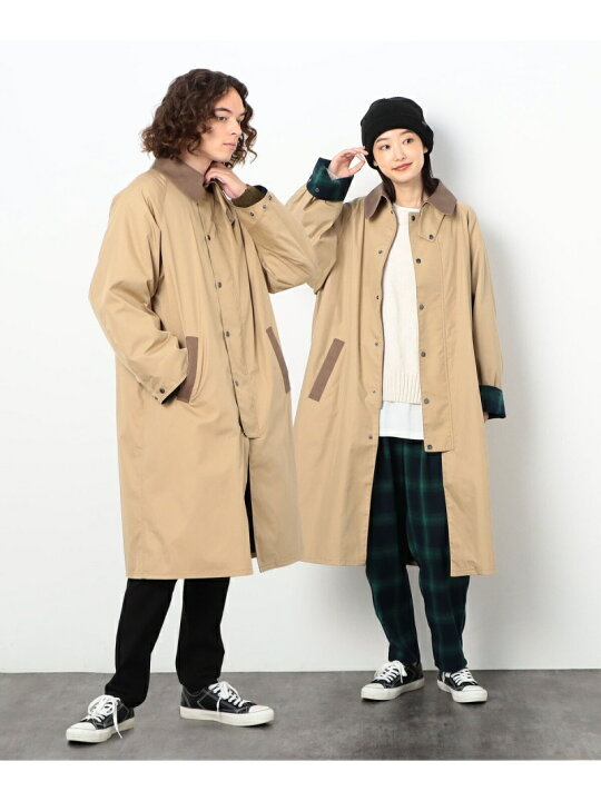 楽天市場】【SALE／40%OFF】コットンナイロンツイル ロングコート 