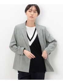 【SALE／40%OFF】[ TALLサイズ ] 【セットアップ対応】グレンチェックストレッチ ジャケット COMME CA TALL コムサ ジャケット・アウター テーラードジャケット・ブレザー【RBA_E】【送料無料】[Rakuten Fashion]