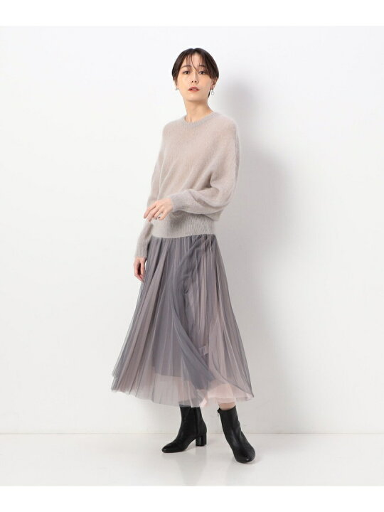 楽天市場】【SALE／20%OFF】【リバーシブル】ソフトチュール スカート 