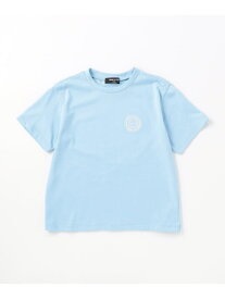 【SALE／20%OFF】サークルプリント 半袖Tシャツ COMME CA ISM コムサイズム トップス カットソー・Tシャツ ネイビー ブルー レッド イエロー【RBA_E】[Rakuten Fashion]