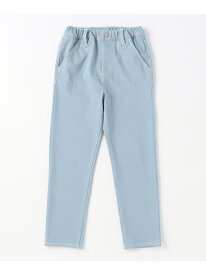 デニムライク のびのびパンツ COMME CA ISM コムサイズム パンツ その他のパンツ ブラック[Rakuten Fashion]