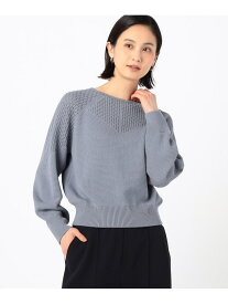 【SALE／10%OFF】[ Sサイズ ] 透かし編みニットプルオーバー COMME CA S-SIZE コムサ トップス ニット【RBA_E】【送料無料】[Rakuten Fashion]