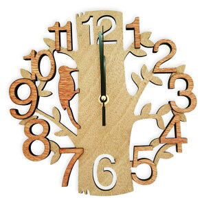 掛け時計 時計 木製 鳥と木の組合 おしゃれ とけい 電波 結婚 腕時計 がけ 引っ越し 贈る 人気 新築 置時計 オシャレ 花 還暦 お礼 誕生 小さめ 賃貸 おき 置き時計 安い 掛時計 北欧 壁 送料無