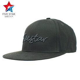 キャップ ゴルフ メンズ 帽子 ストレートキャップ 3D ロゴ グレー 刺しゅう シンプル 男女兼用 ゴルフウェア おしゃれ ファイブスター