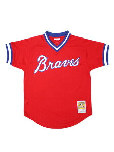 �y���������zMITCHELL & NESS AUTHENTIC MESH BP-D.MURPHY #3 BRAVES�y5621-400-80DMUR-RED�z