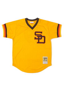 【送料無料】MITCHELL & NESS AUTHENTIC MESH BP-T.GWYNN #19 SD PADRES【5621-422-82TGWY-YELLOW】