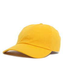 NEW HATTAN 6PNL COTTON CAP【NH-1434YEL-YELLOW】