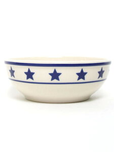 FISHS EDDY MANHATTAN BLUE PLATE SPECIAL NAPPY BOWLy7FE500049-WHITEz