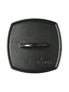 LODGE CAST IRON FLAT GRILL PRESS�yLFIP3-F�z