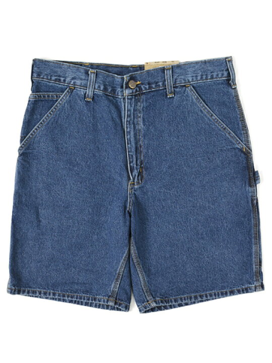 楽天市場】CARHARTT DENIM WORK SHORT DEEPSTONE【B28-DPS-DARK BLUE 
