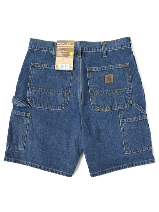 楽天市場】CARHARTT DENIM WORK SHORT DEEPSTONE【B28-DPS-DARK BLUE 