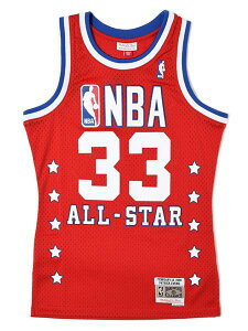 yzMITCHELL & NESS SWINGMAN JERSEY ALL-STAR EAST 89 #33 EWIyBA84JNASERC06-REDz
