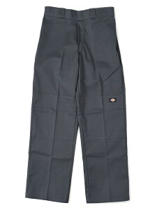 DICKIES DOUBLE KNEE WORK PANTS-CHARCOAL�y85283-CH-CHARCOAL-CH�z