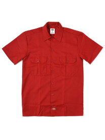 DICKIES S/S WORK SHIRT-RED【1574-ER-RED-ER】