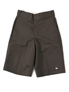 DICKIES 13 LOOSE.F MP WORK SHORTS-DARK BROWN�y42283-DB-D.BROWN-DB�z