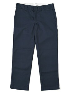 DICKIES RINSED FLAT.F SLIM WORK PANTS-DARK NAVY�yWP873R-DN-D.NAVY-DN�z