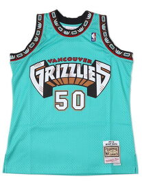 【送料無料】MITCHELL & NESS SWINGMAN JERSEY GRIZZLIES 95-96 #50 BR【SMJYLG18058-TEAL】