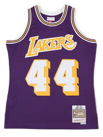 【送料無料】MITCHELL & NESS SWINGMAN JERSEY LAKERS 71 #44 JERRY WEST【SMJYGS18446-PURPLE】