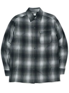 yzCALTOP FL PLAID L/S SHIRT GREY/WHITEyCT-2000FL-GYWH-GREYz