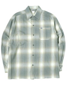yzCALTOP FL PLAID L/S SHIRT LIGHT GREY/WHITEyCT-2000FL-LGYWH-LIGHT GREYz