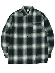 yzCALTOP FL PLAID L/S SHIRT NAVY/IVORYyCT-2000FL-NVIV-NAVYz