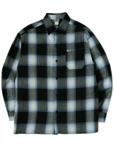 yzCALTOP FL PLAID L/S SHIRT NAVY/SKY BLUEyCT-2000FL-NVSB-NAVYz