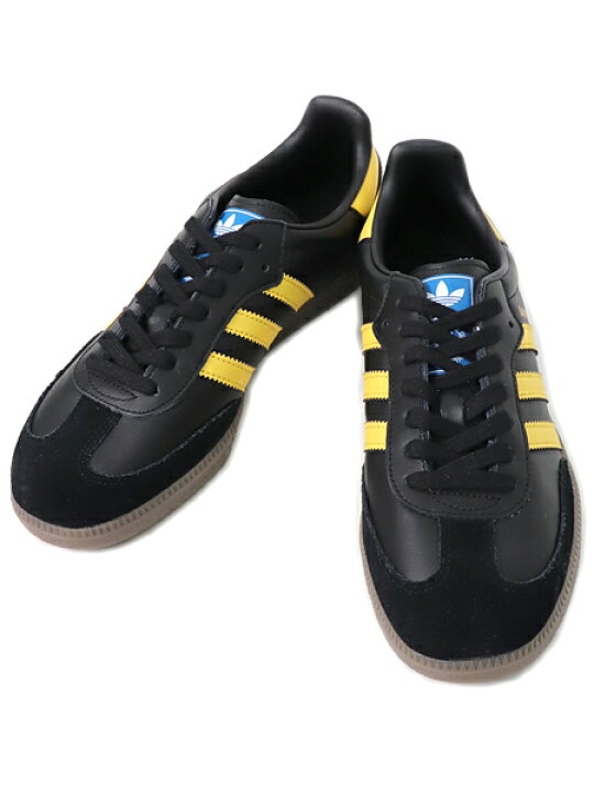 楽天市場】【送料無料】ADIDAS SAMBA OG CORE BLACK/EQT YELLOW 