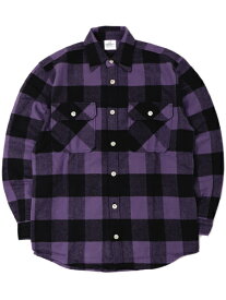 ROTHCO EXTRA HEAVYWEIGHT FLANNEL SHIRT【RTC-3989-PURPLE】