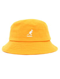 KANGOL WASHED BUCKET-MARIGOLD【100-169215-33-YELLOW】