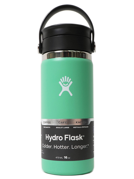 【NEW】11,000円以上お買い上げで送料無料!!HydroFlask ハイドロフラスク ステンレスボトル コーヒー  Hydro Flask COFFEE 16 OZ FLEX SIP-SPEARMINT【5089132-48-MINT】