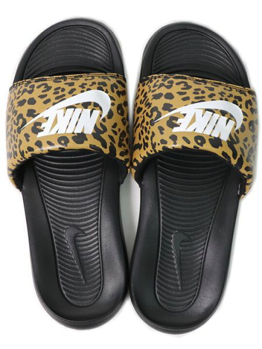 楽天市場 Nike Wmns Victori One Slide Print Chutney Cn9676 700 Leopard Five Star Ds