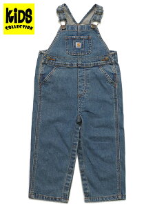 �yKIDS�zCARHARTT KIDS TD WASHED DENIM BIB OVERALL-MD WASH�yCM8665-MDW-BLUE LWASH�z