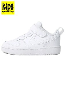 yKIDSzNIKE COURT BOROUGH LOW 2 TDV WHITE/WHITEyBQ5453-100-WHITEz