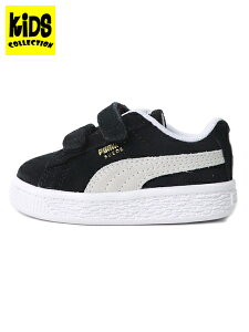 yKIDSzPUMA SUEDE CLASSIC XXI V INFANT PBK/PWHy380564-01-BLACKz