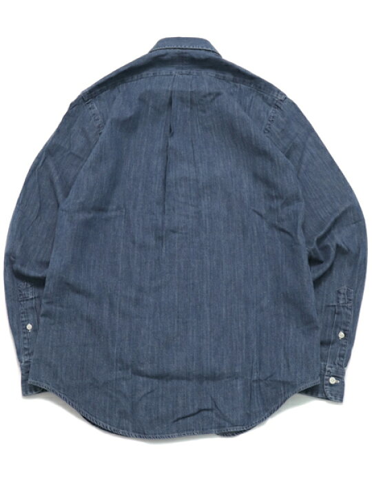 楽天市場】【送料無料】POLO RALPH LAUREN CLASSIC FIT DENIM BD SHIRT 