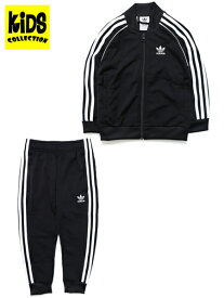 【KIDS】ADIDAS KIDS SST TRACK SUIT-BLACK/WHITE【JEA84-H25260-BLACK】