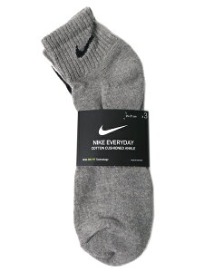 NIKE 3P EVERYDAY CUSHION QUARTER SOCKS�ySX7667-964-MIX�z