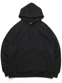 【MEGA SALE】CITY LAB PULLOVER FLEECE HOODIE【CL011POHD-BK-BLACK】